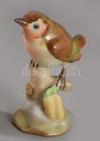 Herendi 2 darab madár figura, jelzett, hibátlan, m: 7,5-9 cm