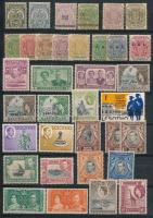 Brit gyarmatok és utódállamaik 65 klf bélyeg Afrikából és a Karibi-térségből