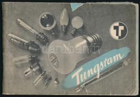 1939 Tungsram Kripton lámpák képes katalógus. 40 p kis sérüléssel