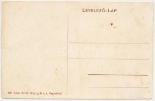 Mezőtelegd, Tileagd; Szénlerakodó állomás, bánya. Lévai üzleti könyvgyár r.t. / coal mine (gyűrődése...