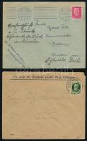 Bayern + Deutsches Reich 12 db küldemény