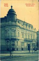 1900 Eszék, Essegg, Osijek; Chavrakova ulica / Chravrak-Gasse / Chavrak utca. Armin Klein kiadása / street view (EK)