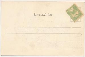 Csucsa, Tschötsch, Ciucea; Boncza kastély, vár. Ferencz és Társa kiadása / castle