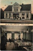 Velky Senov, Groß Schönau; Kaffee Sctreichhirsch, Café u. Weinstube, Conditorei / café and wine bar, confectionery, interior (EK)