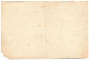 1939. Névre szóló, kitöltött viselői igazolvány a Felvidéki Emlékéremhez, a "M. Kir. 107. vasút...