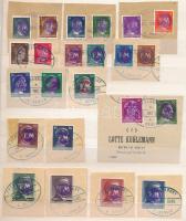 Német helyi kiadás 1945 Fredersdorf Teljes sor Mi 1-23 (Mi EUR 530.-)