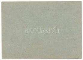 1941. Névre szóló, kitöltött viselői igazolvány az Erdélyi Emlékéremhez, a "M. Kir. Görgey Arth...