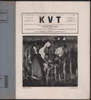 KUT. Művészeti folyóirat. I. évf. 6. szám. 1926. dec. 31. Szerk.: Dr. Rózsa Miklós. Bp., 1926., (Ált...