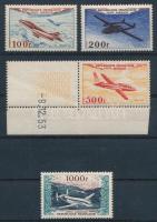 Franciaország 1954 Légiposta sor Mi 987-990 (Mi EUR 300.-) (Yvert PA 30-33, EUR 400.-)
