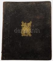 [Fischer István, nagyszalatnyai báró (1754-1822)]: Rituale Agriense, seu formula agendorum in administratione sacramentorum et caeteris ecclesiae publicis functionibus [...] Budae, 1815, Typis Regiae Universitatis Pestanae, XII+595 p. Latin nyelven. Aranyozott egészbőr-kötésben, viseltes állapotban, sérült borítóval és gerinccel, helyenként foltos, sérült lapokkal.