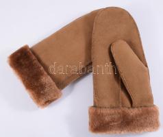 Egykezes női bőr kesztyű, nem hordott.