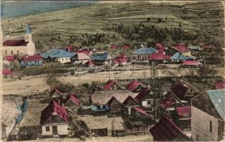 1917 Borsa, Borscha; látkép, templom. Wider Hers kiadása / Ansicht / general view, church (Rb)