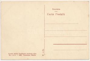 Székelyderzs, Darjiu; Unitárius templom, Lelkészi lakás, Kántori lakás, kiadja Kováts István fénykép...