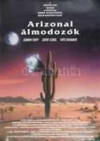 1992 Arizonai álmodozók mozifilm plakát, Emir Kusturica, feltekerve, apró gyűrődésekkel, 84×58 cm