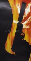 1999 007 (James Bond), filmplakát, feltekerve, apró lapszéli szakadásokkal, 99x67,5 cm