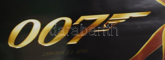 1999 007 (James Bond), filmplakát, feltekerve, apró lapszéli szakadásokkal, 99x67,5 cm