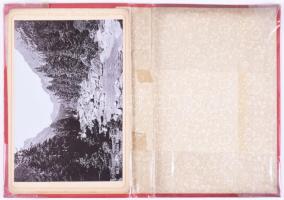 cca 1890 Magas-Tátra, Gross Kühlbachtal keményhátú kabinetfotó 10,5x16,5 cm / High Tatras, vintage p...