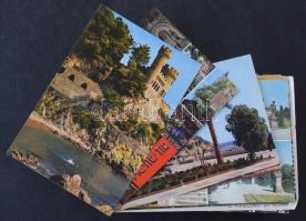 100 db MODERN külföldi város képeslap / 10 modern foreign town postcards