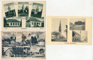 7 db RÉGI város képeslap / 7 pre-1945 town postcards