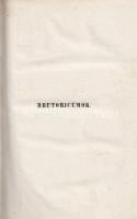 Cicero, Marcus Tullius: 
Cicero vegyes munkái. Rhetoricumok és philosophicumok. Fordította, bevezet...