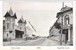 Arad, Nyári színház, Nagykörúti részlet / summer theatre, street view