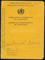 1963 WHO oltási igazolvány