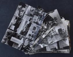 110 db MODERN magyarországi képeslap (1950-es évek) / 110 modern Hungarian town postcards (1950s)