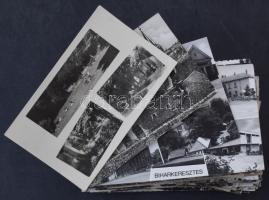 100 db MODERN magyarországi képeslap (1950-es évek) / 100 modern Hungarian town postcards (1950s)