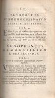 Xenophón: 
[Xenophontos Apomnemoneumaion biblia.] Xenophontis Memoriabilium Socratis dictorum Libri...