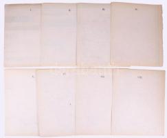 Magyarország közigazgatási és közlekedési térképe 1926.Szerkesztette és kiadja a M. Kir. Központi Statisztikai Hivatal. Budapest, 1926. M. Kir. Állami Térképező Intézet nyomása. 18 db (Teljes!) színes, számozott, hajtogatott térképszelvény, mérete (szelvényenként): 313x912mm, a térkép teljes mérete: 1878x2736 mm. M.: 1:200 000. Első lapon apró beszakadással