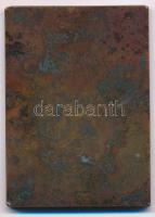 Pásztor János (1881-1945) 1912. "DR. GENERSICH ANTALNAK HÁLÁS TANÍTVÁNYAI 1912" bronz, ver...