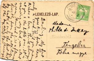 1914 Füzér, Füzérkomlós; László-tanya, villa. A képeslap címzettje Thilda de Inkey (báró pallini Ink...