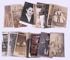 Doboznyi vegyes régi fotó és papírrégiség, közte érdekességekkel