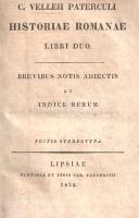 Három klasszikus latin történetírói munka kolligátuma Karl Tauchner lipcsei könyvkiadó javított kiad...