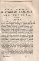 Három klasszikus latin történetírói munka kolligátuma Karl Tauchner lipcsei könyvkiadó javított kiad...