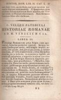 Három klasszikus latin történetírói munka kolligátuma Karl Tauchner lipcsei könyvkiadó javított kiad...