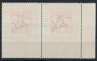 1976 Olimpia (VII.) - Montreal 60f ívszéli pár a középrész gépszínátnyomatával