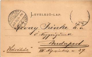 1903 Budapest I. Várhegy. Ganz Antal 33