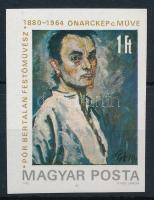 1980 Pór Bertalan vágott bélyeg