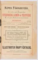 cca 1892 Magyar Hangszer-Ipar Sternberg Ármin és Testvére Képes Főárjegyzék. Cs. és Kir. Szabad Hang...
