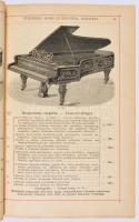 cca 1892 Magyar Hangszer-Ipar Sternberg Ármin és Testvére Képes Főárjegyzék. Cs. és Kir. Szabad Hang...