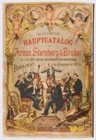 cca 1892 Magyar Hangszer-Ipar Sternberg Ármin és Testvére Képes Főárjegyzék. Cs. és Kir. Szabad Hang...