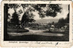 1917 Szliácsfürdő, Kúpele Sliac; Garam völgye. Molnár M. kiadása / valley (EB)