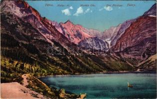 Tátra, Vysoké Tatry; Halas tó. Ed. Feitzinger Ph. No. 825. / Morskie Oko, lake