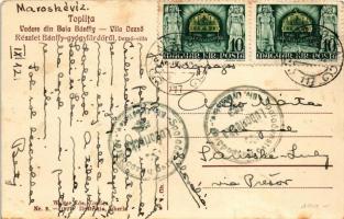 1940 Maroshévíz, Oláhtoplica, Toplita, Toplica; Bánffy-fürdő, Dezső villa, szálloda / spa hotel + &q...