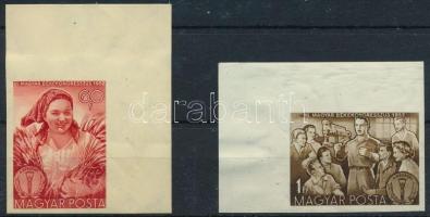 1952 Békekongresszus vágott ívsarki sor (8.000)