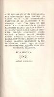 London, Jack: 
A vadon szava. Fordította Réz Ádám. (Számozott.)
(Budapest), 1962. Magyar Helikon K...