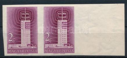 1958 Televízió I. vágott pár nagy ívszéllel (6.000)