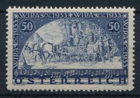 Ausztria 1933 WIPA Mi 555 (Mi EUR 160,-)