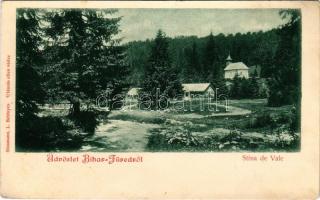 Biharfüred, Stana de Vale, Stina de Vale; látkép, kápolna. Süssmann L. kiadása / general view, chapel (r)